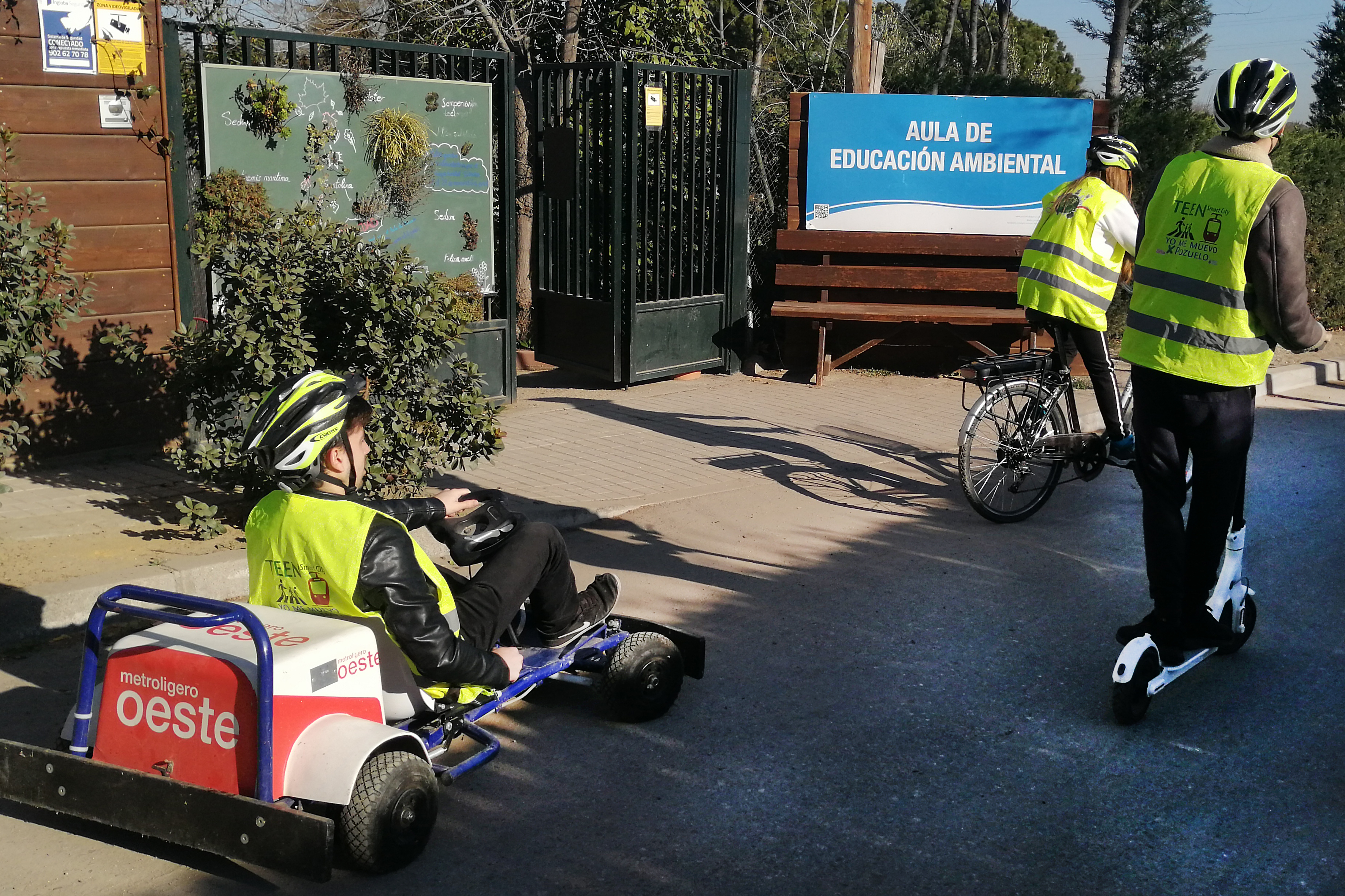 Electromovilidad: conduce bicis, kars y patines eléctricos de manera segura.